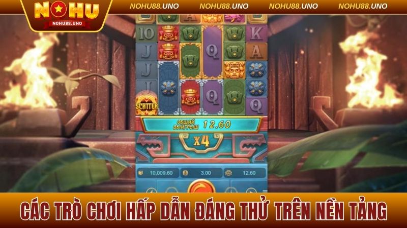 Các trò chơi hấp dẫn đáng thử trên nền tảng