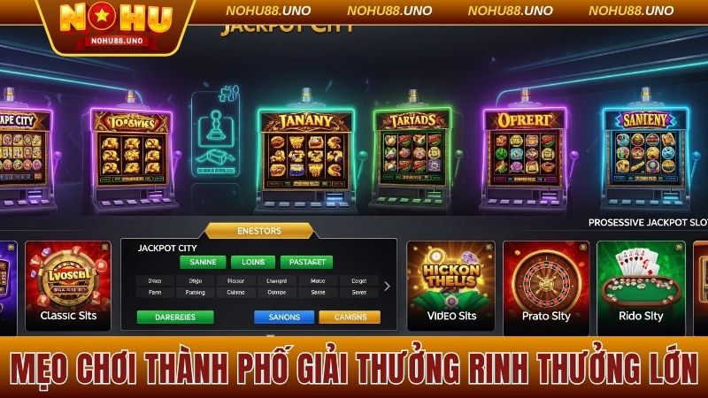 Mẹo chơi slot game city rinh thưởng lớn
